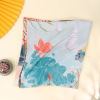 16 momme silk scarf double sided different color square scarf S1