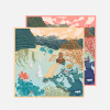 16 momme silk scarf double sided different color square scarf S1