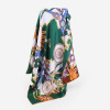  Double sided same color 90cm twill silk square scarf  HA30302 S3