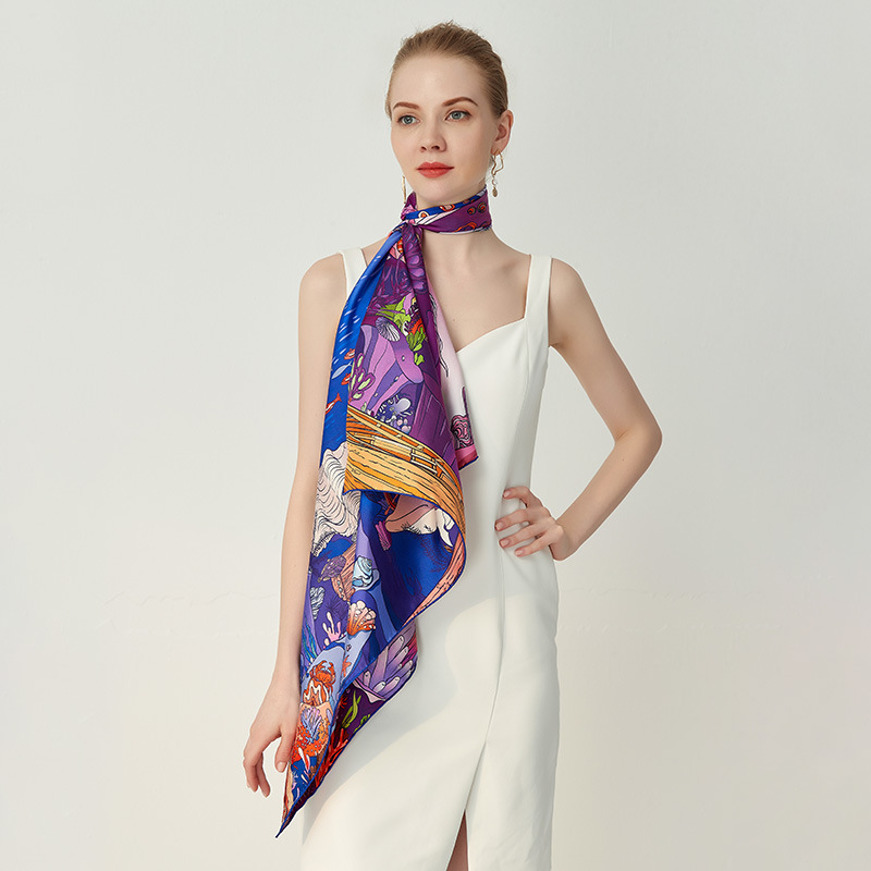 Same color scarf Ocean Pearl 2 S7