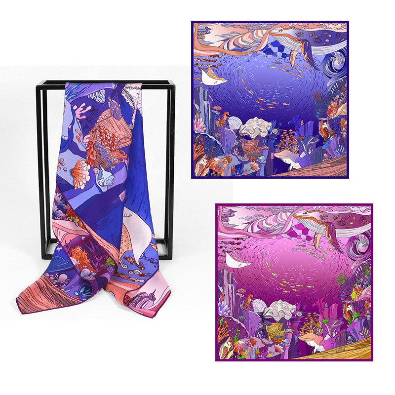 Same color scarf Ocean Pearl 2 S7