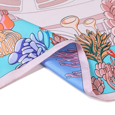 Silk Gift Scarf Deep Sea Legend HA31302 S9