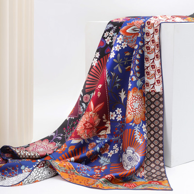Silk Scarf Ethnic Style Retro Tang Suit HA210802 S5