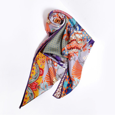 Silk Scarf National Fashion Retro Prosperity Tang Suit HA210801 S4