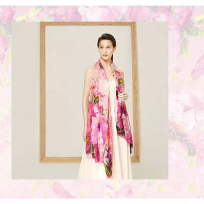  Sunscreen scarf multi-color optional HL07142-bright flowers 2# S28