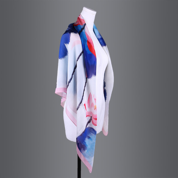 Elegant Literary Ladies Silkworm Silk Gift Scarf S26