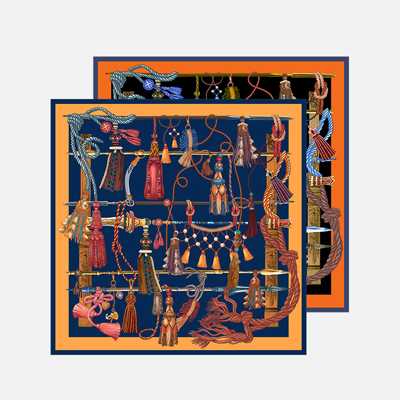 Mulberry silk scarf Roman new style HA30601 S17