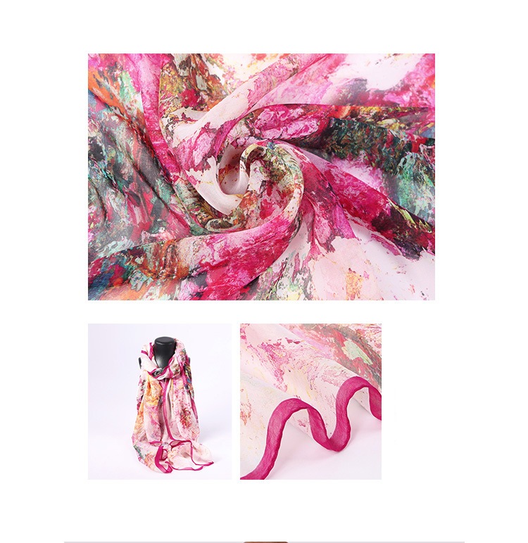 Sunscreen scarf multi-color optional HL07125-Blooming flowers S31