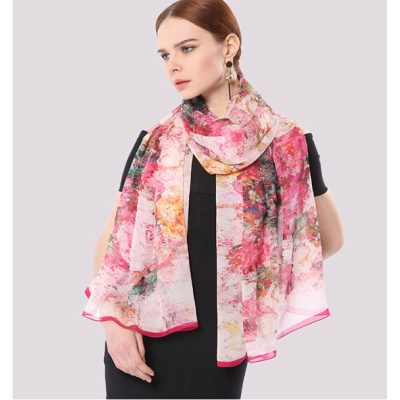 Sunscreen scarf multi-color optional HL07125-Blooming flowers S31