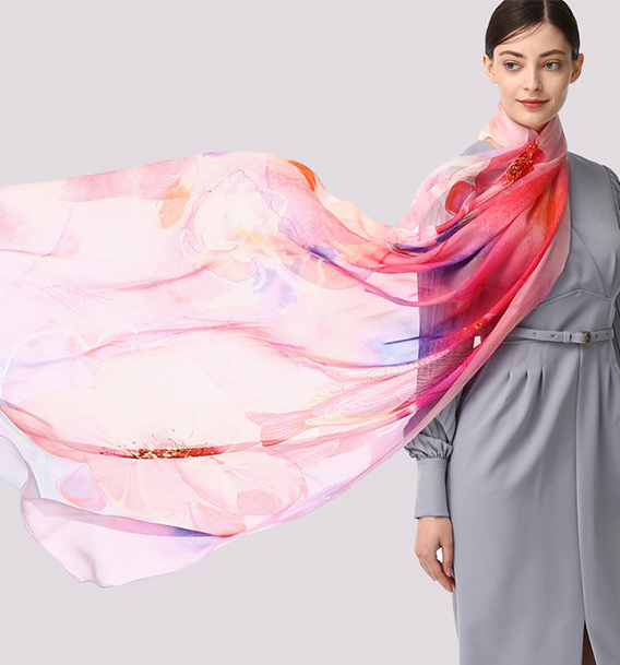 Sunscreen scarf multi-color optional HL07131-Scent of flowers and birdsong S29