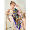135cm Square Scarf Hangzhou Silk Gift Scarf S83