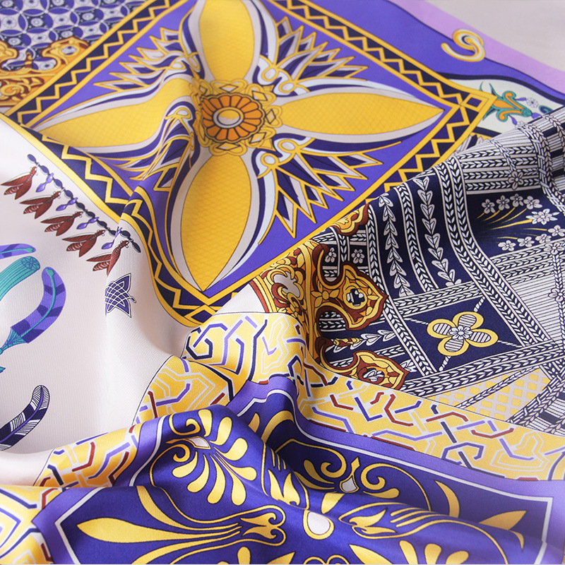 135cm Square Scarf Hangzhou Silk Gift Scarf S83