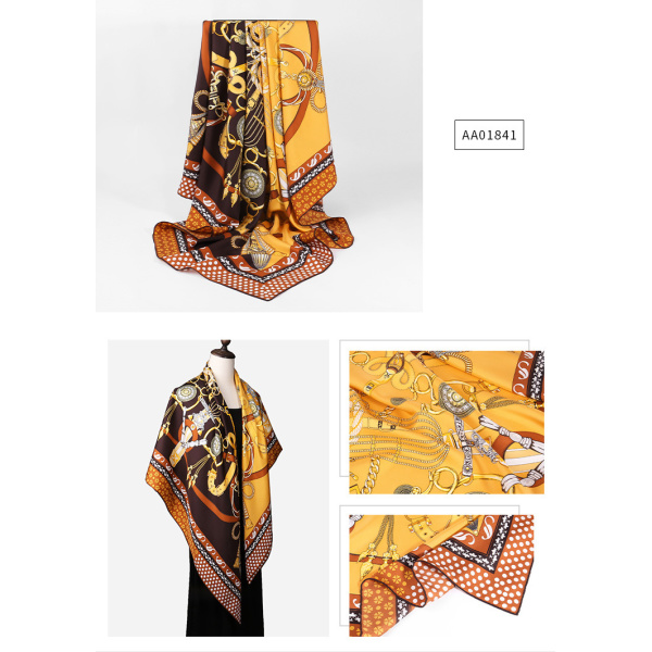 Chain Heavy Twill Bandanna Gift Scarf AA01841 S74