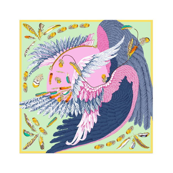  Huatai Silk Zhuang 140cm Silk Square Scarf AA01816 S67