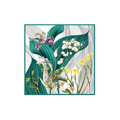 Huatai Silk Zhuang 140cm Silk Square Scarf AA01820 1 S71 