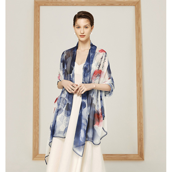 Sunshade and sunscreen big shawl HL07132/Shuiyu Qingdai S38