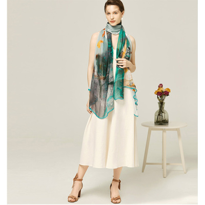 Sunshade and sunscreen big shawl HL07140/Lotus Pond Moonlight 2 S37