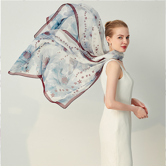 Sunshade and sunscreen big shawl HL07144/Ink Dyeing Years S40