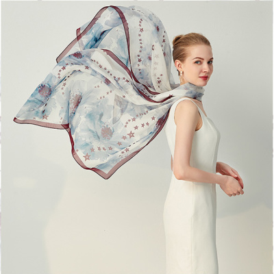 Sunshade and sunscreen big shawl HL07144/Ink Dyeing Years S40