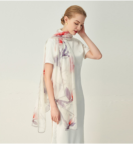 Sunshade and sunscreen big shawl HL07147/Jade Qing Ningxiang S41