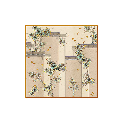 Huatai Silk Zhuang 140cm Silk Square Scarf AA01818 S69