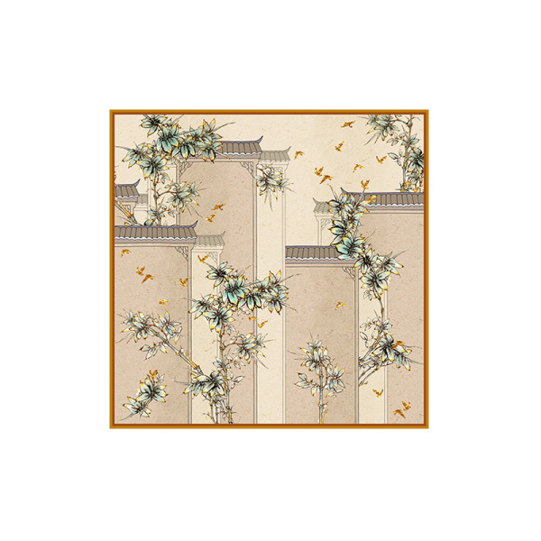 Huatai Silk Zhuang 140cm Silk Square Scarf AA01818 S69