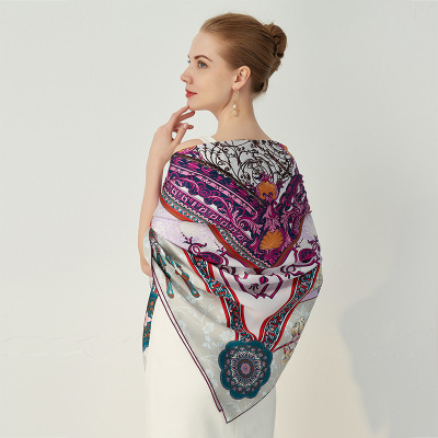 Premium Silk Gift Twill Scarf 1 AA01826 S84