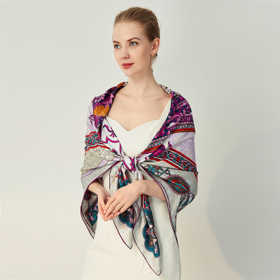 Premium Silk Gift Twill Scarf 1 AA01827 S85