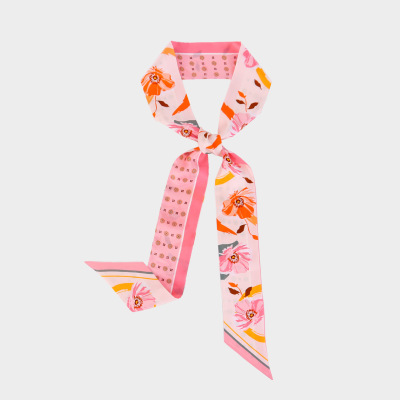 Spring and summer all-match personalized bag with charming small scarf S92