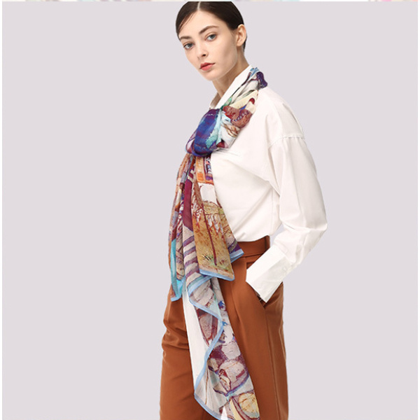 Sunscreen Scarf European Series HL07136-Impression of Venice S44