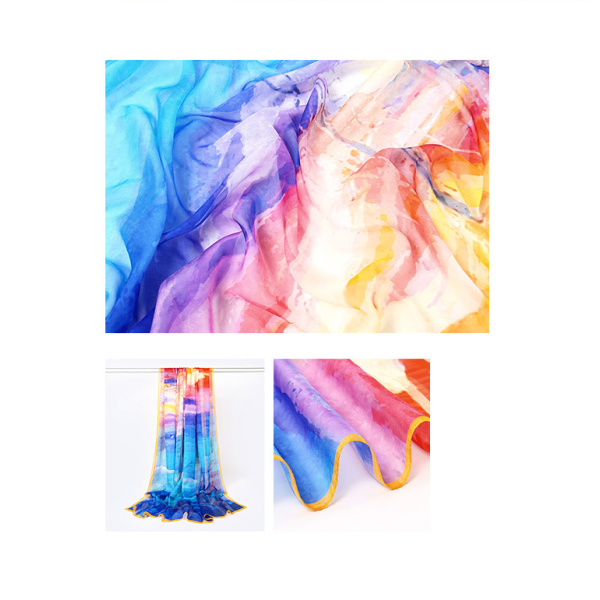 Sunscreen Scarf European Series HL07138-Harbour Sunset 1S48