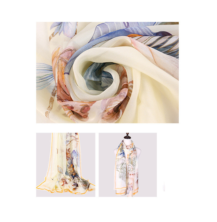 Sunscreen scarf multi-color optional HL07145-Huafeidiewu S34