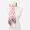 Thin and narrow long silk scarf tied bag fashion hair belt belt small scarf S93