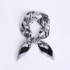 Simple fashion business wear small silk scarf silk all-match square scarf S103