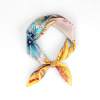 Mulberry silk square scarf spring summer hand-painted fashion silk scarf S105