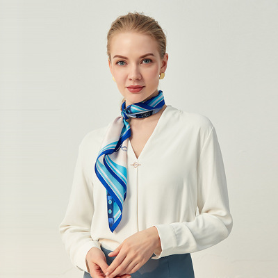 Fashion Small Square Scarf Mulberry Silk Scarf Fashion Hair Accessories S109