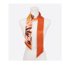 Mulberry silk long scarf women's all-match scarf tied bag hairband scarf S95