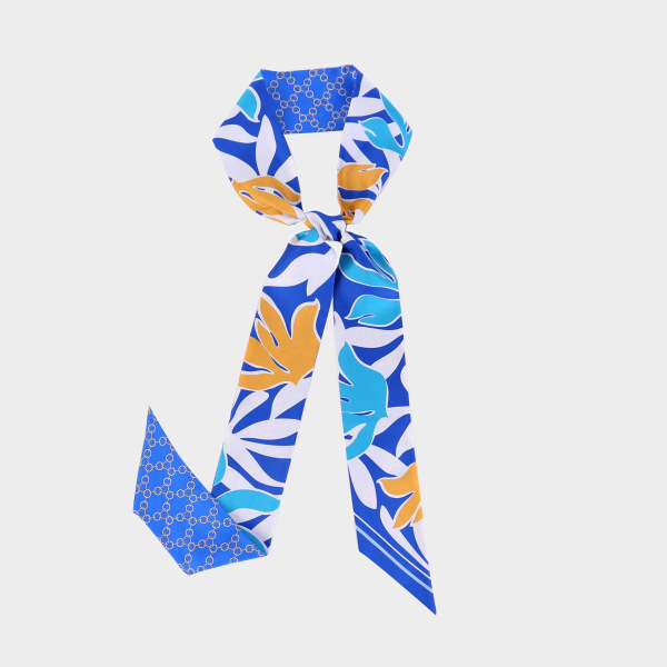 Mulberry silk long scarf women's all-match scarf tied bag hairband scarf S95