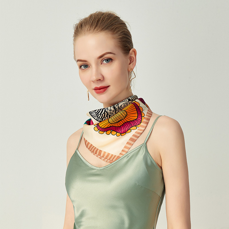  Women's Casual Decoration Professional Silk Scarf S111