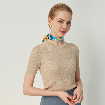 Professional Stewardess Silk Square Scarf Tied Bag Hair Band Silk Scarf S112