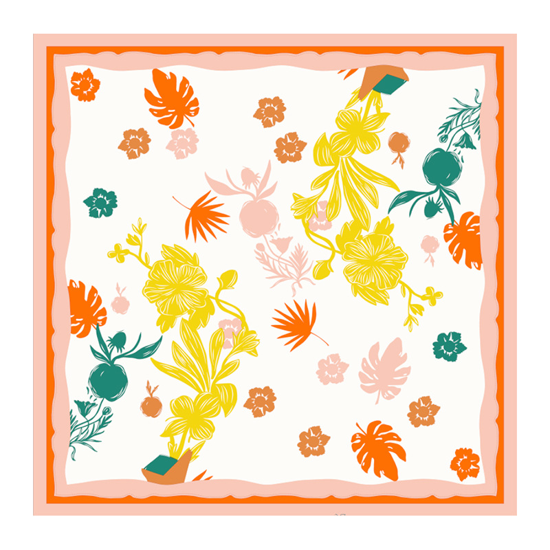 Real Silk square scarf mulberry silk scarf headband  S107