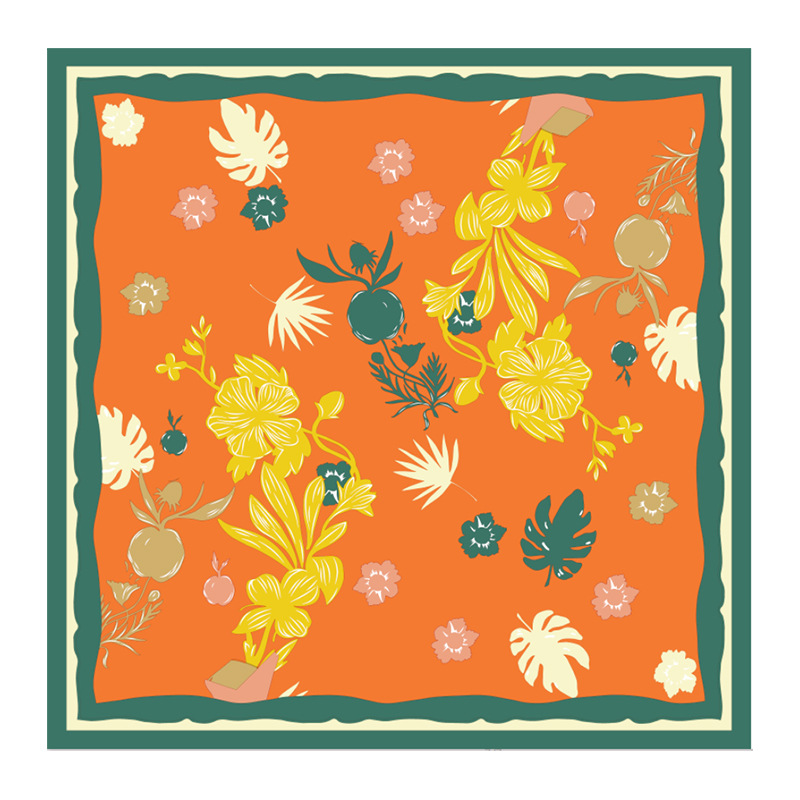 Real Silk square scarf mulberry silk scarf headband  S107