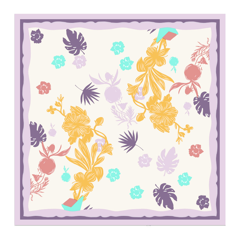 Real Silk square scarf mulberry silk scarf headband  S107