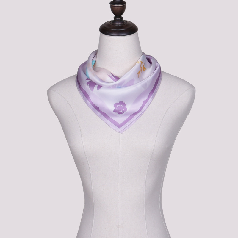 Simple all-match ladies professional silk scarf mulberry silk scarf S113