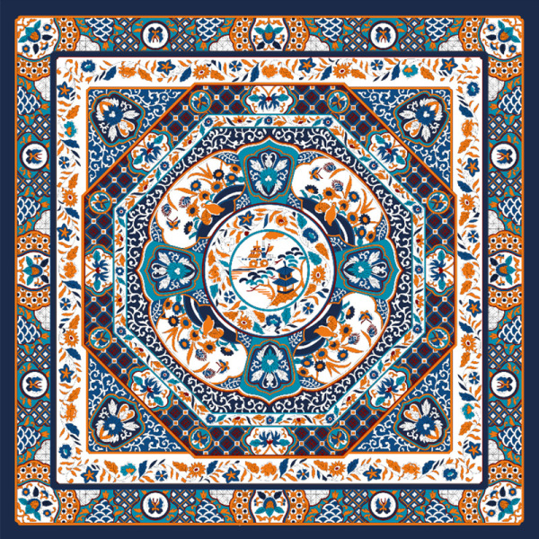 Women's professional stewardess silk scarf mulberry silk scarf S98