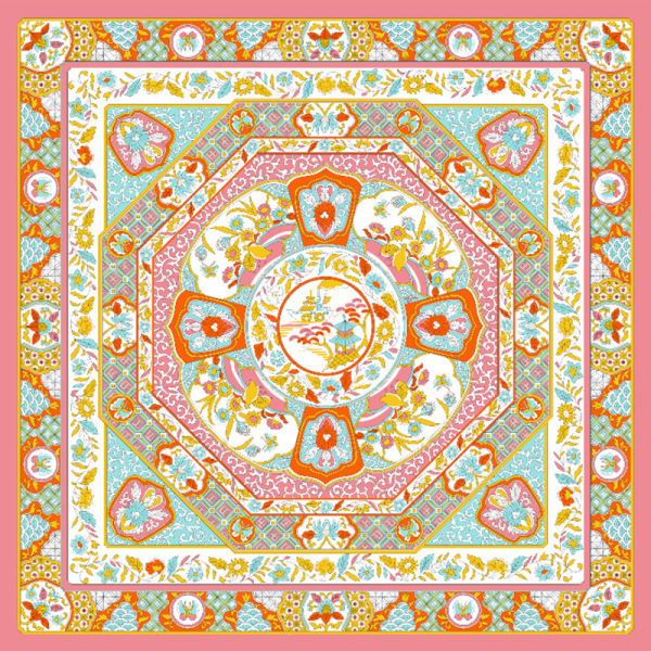 Women's professional stewardess silk scarf mulberry silk scarf S98