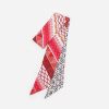 Versatile narrow silk scarf S127