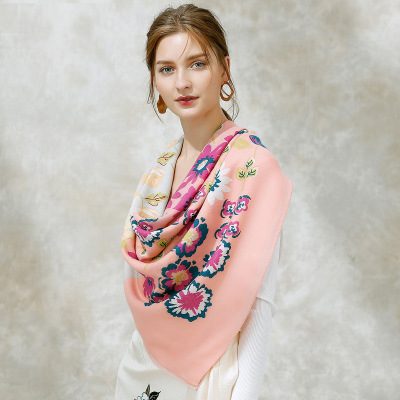 Women's autumn and winter cashmere feel scarf S123
