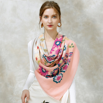 Women's autumn and winter cashmere feel scarf S123